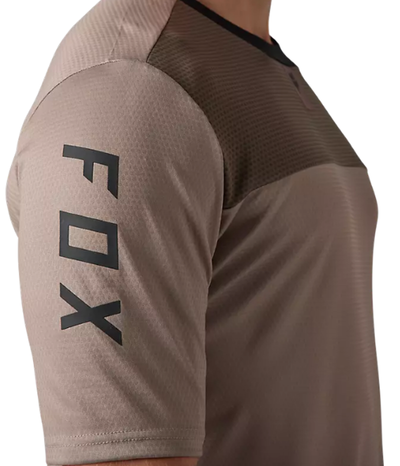 Fox Racing Defend Short Sleeve Jersey in Mocha-4